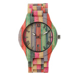 Full Bamboo Handmade Watches Women Multiful Color Casual Quartz Wood Watches Gifts Wooden Watches 2019 Men reloj hombre