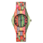 Full Bamboo Handmade Watches Women Multiful Color Casual Quartz Wood Watches Gifts Wooden Watches 2019 Men reloj hombre
