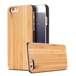 KISSCASE Genuine Bamboo Case For iPhone 6 6s Plus 100% Natural Wood Cover For iPhone 5 5s SE X 7 8 Plus 6 6s Xr Xs Max Funda Bag