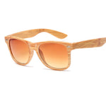 JASPEER Square Wooden Bamboo Sunglasses Men Women Retro Goggle Mirror Outdoor Sun Glasses UV400 Male Eyeglasses