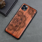 2019 New For iPhone 11 Case Slim Wood Back Cover TPU Bumper Case For iPhone 11 Pro iPhone 11 Pro Max Phone Cases