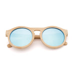100% Handmade Natural bamboo sunglasses women polarized UV400 brown bamboo wood sunglasses fashion Leisure man sunglasses