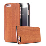 KISSCASE Wood Case For iPhone X 8 7 6 6S Plus XS 11 Pro Max XR Natural Bamboo Cases For Samsung Galaxy S8 S9 S10 Plus S7 Edge
