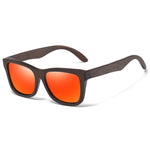 GM Retro Fashion Bamboo Wood Polarized Sunglasses Driving Square Style Sun Glasses Male Goggle UV400 Women Men Brand Designer