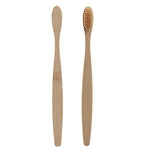 10 colors Portable Soft Fibre eco-frienly Wooden Toothbrush Natural Bamboo Handle Toothbrush with paper case for Adult oral care