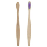 10 colors Portable Soft Fibre eco-frienly Wooden Toothbrush Natural Bamboo Handle Toothbrush with paper case for Adult oral care