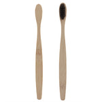 10 colors Portable Soft Fibre eco-frienly Wooden Toothbrush Natural Bamboo Handle Toothbrush with paper case for Adult oral care