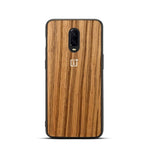 Luxury Silicone Carbon Fiber Nylon Wood Bamboo Grain Back Cover Case For Oneplus  6 6T 7 7T Pro tect Shell Shockproof Back Cover