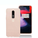 Luxury Silicone Carbon Fiber Nylon Wood Bamboo Grain Back Cover Case For Oneplus  6 6T 7 7T Pro tect Shell Shockproof Back Cover