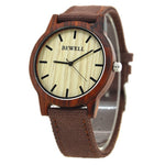 BEWELL Famous Brand Wood Watch Analog Digital Bamboo Clock Men Women Watch Male Watches Luxury Relogio Masculino Feminino 124B