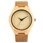 Mandala Bohemian Style Wooden Man Women Watches Exquisite Thailand Elephant Engraving Bamboo Wrist Watch Men Clock Xmas Gifts