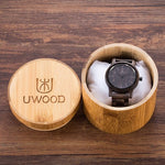 2019 Uwood Wooden Watches Wood Men`s Wristwatches Wooden Band Japan Move' 2035 Quartz Fashion Wood Watch Men relogio masculino