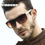 YOOSKE Bamboo Sunglasses Men Women Vintage Driving Sun Glasses Wooden Leg Eyeglasses Retro Brand Design Sunglass Male Female